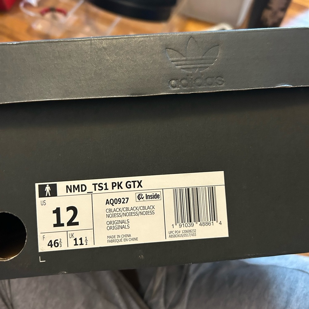 Adidas Men's NMD Gore-Tex Triple Black Sneakers - Picture 6 of 6
